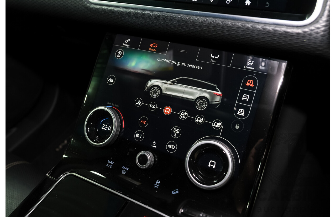 09/2017 Land Rover Range Rover Velar D300 R-Dynamic S (AWD) MY18 4d Wagon Ammonite Grey Turbo Diesel V6 3.0L