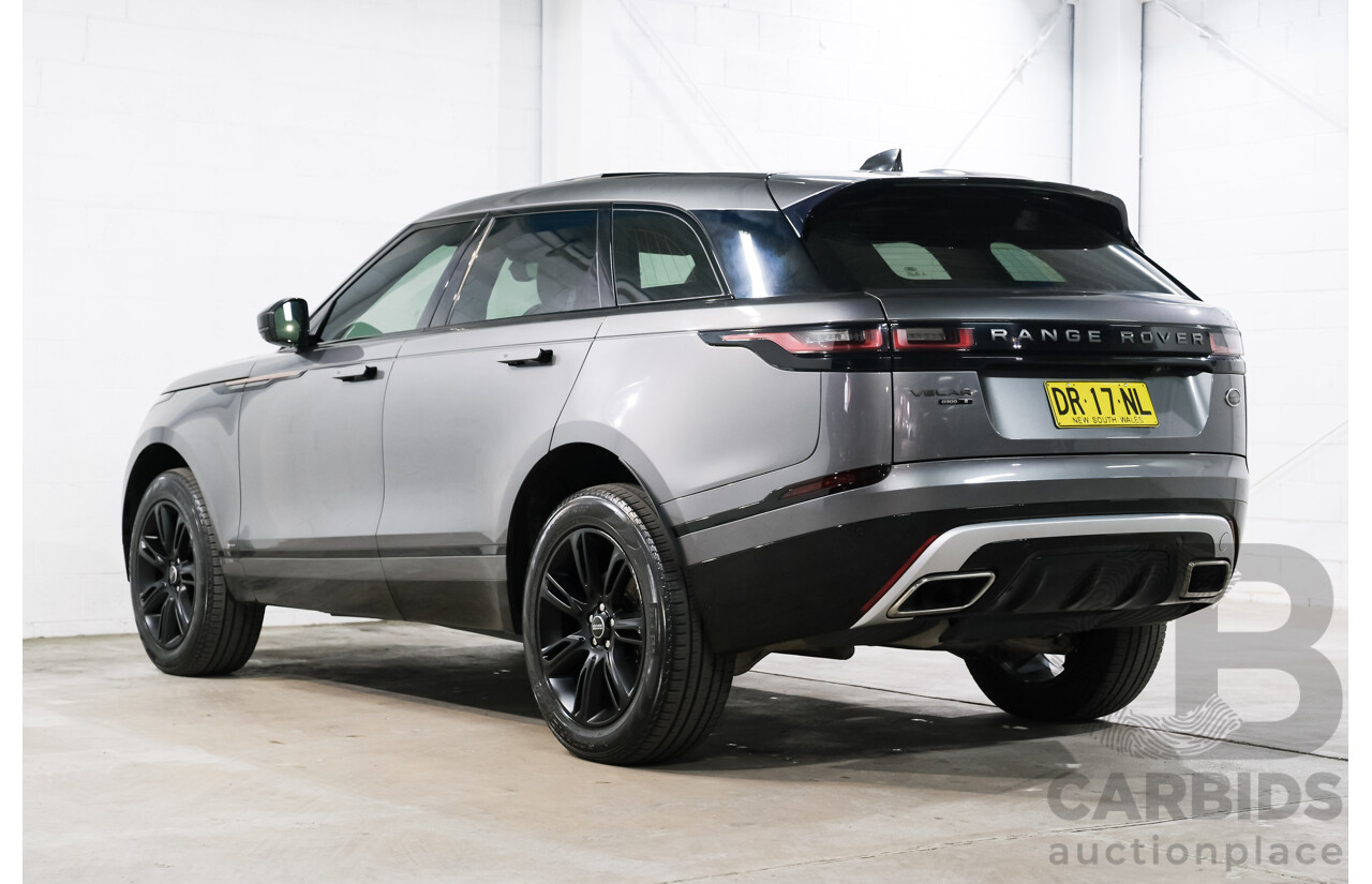 09/2017 Land Rover Range Rover Velar D300 R-Dynamic S (AWD) MY18 4d Wagon Ammonite Grey Turbo Diesel V6 3.0L