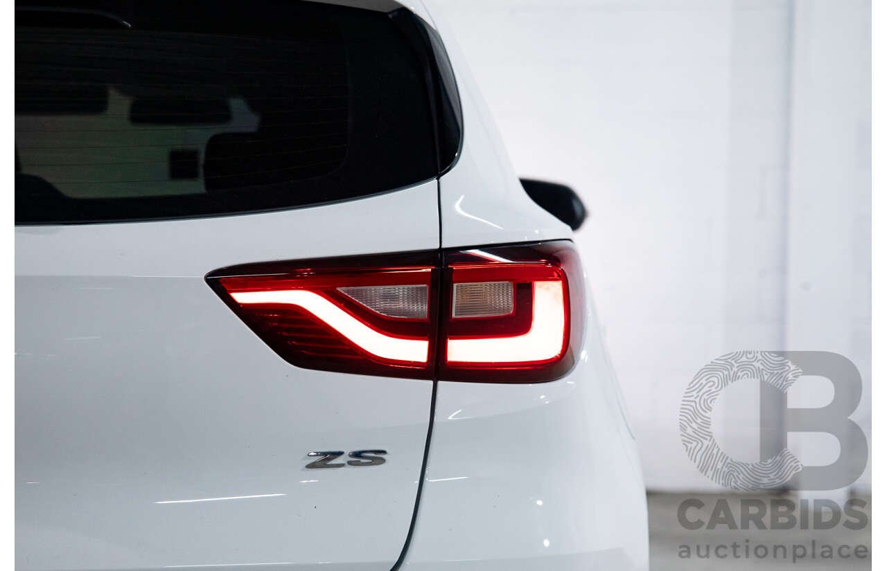 10/2022 MG ZS Excite (FWD) AZS1 MY22 4d Wagon Dover White Turbo 1.5L