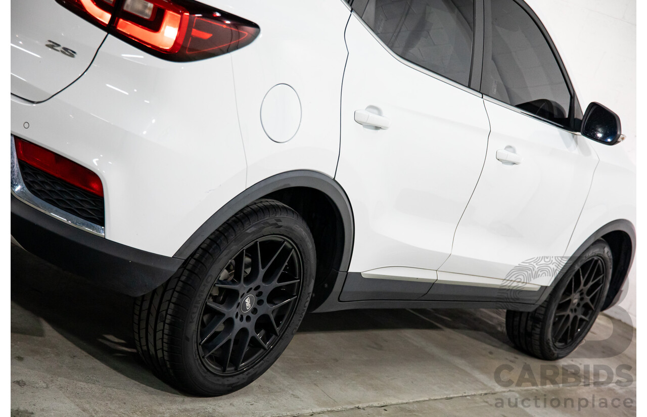 10/2022 MG ZS Excite (FWD) AZS1 MY22 4d Wagon Dover White Turbo 1.5L