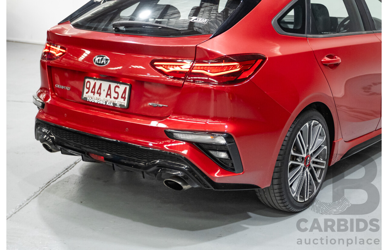 12/2020 Kia Cerato GT BD MY21 5d Hatchback Runaway Red Pearl Turbo 1.6L