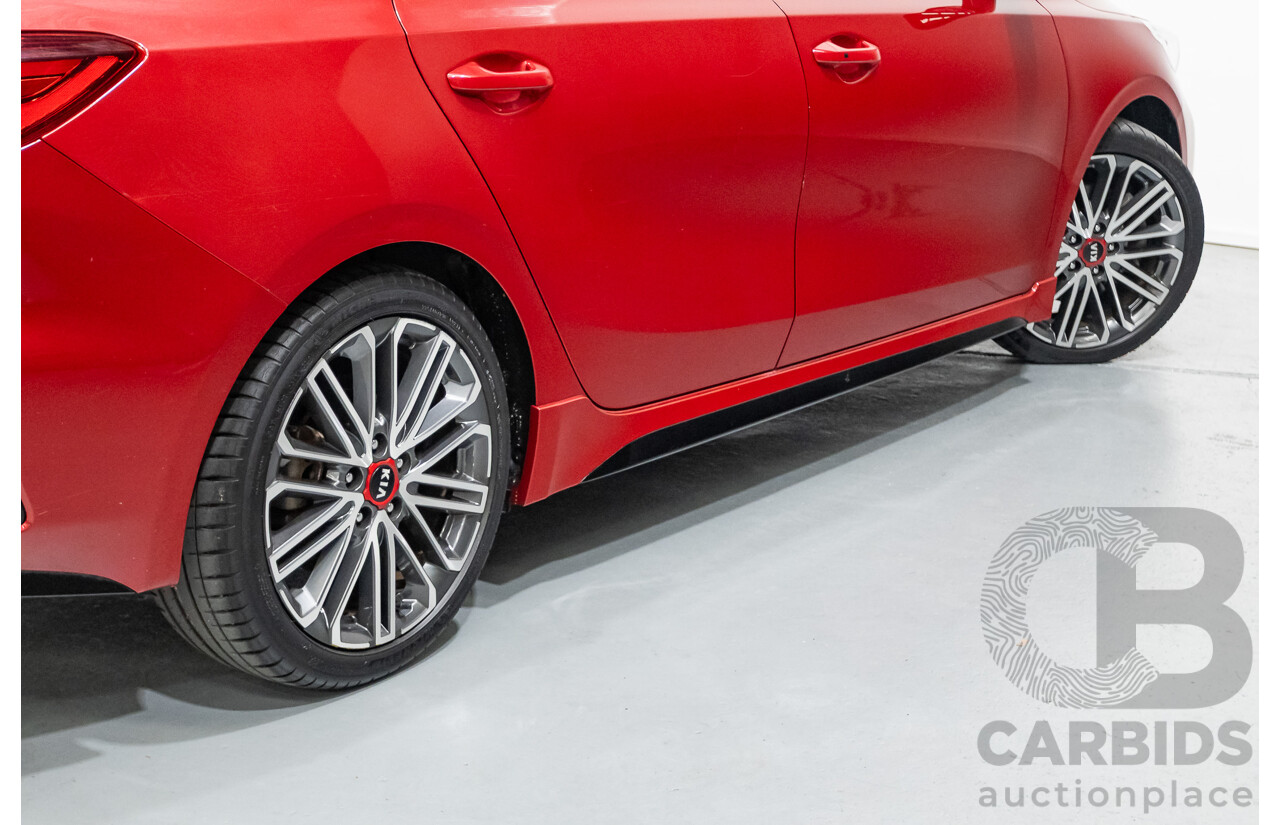 12/2020 Kia Cerato GT BD MY21 5d Hatchback Runaway Red Pearl Turbo 1.6L