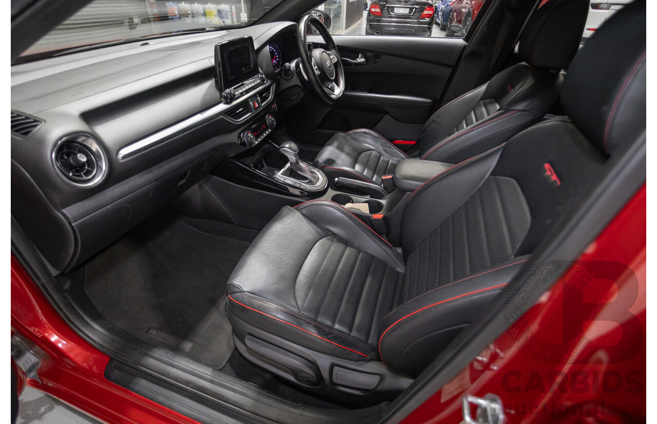 12/2020 Kia Cerato GT BD MY21 5d Hatchback Runaway Red Pearl Turbo 1.6L