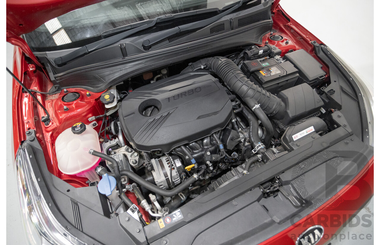 12/2020 Kia Cerato GT BD MY21 5d Hatchback Runaway Red Pearl Turbo 1.6L