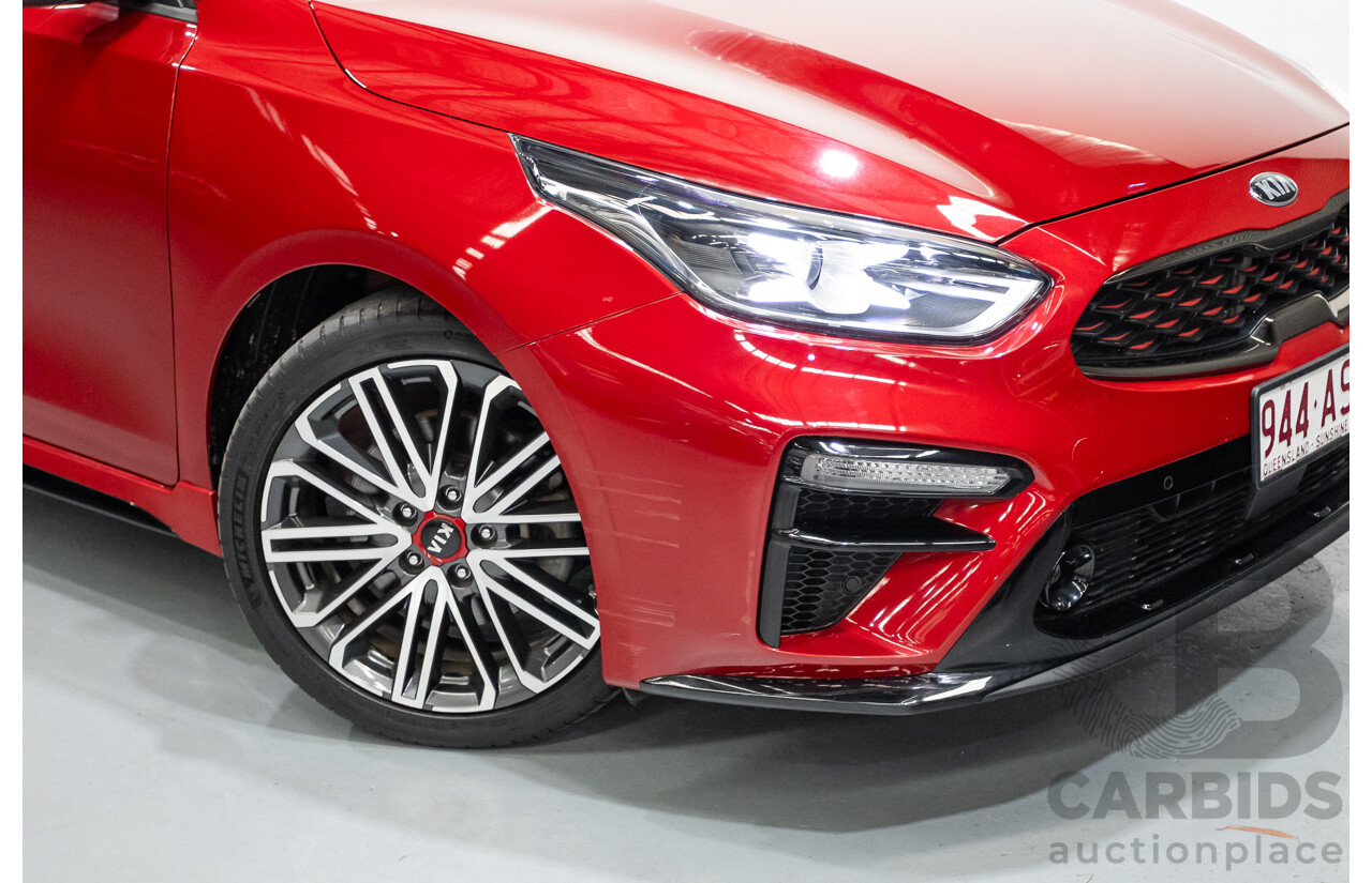 12/2020 Kia Cerato GT BD MY21 5d Hatchback Runaway Red Pearl Turbo 1.6L