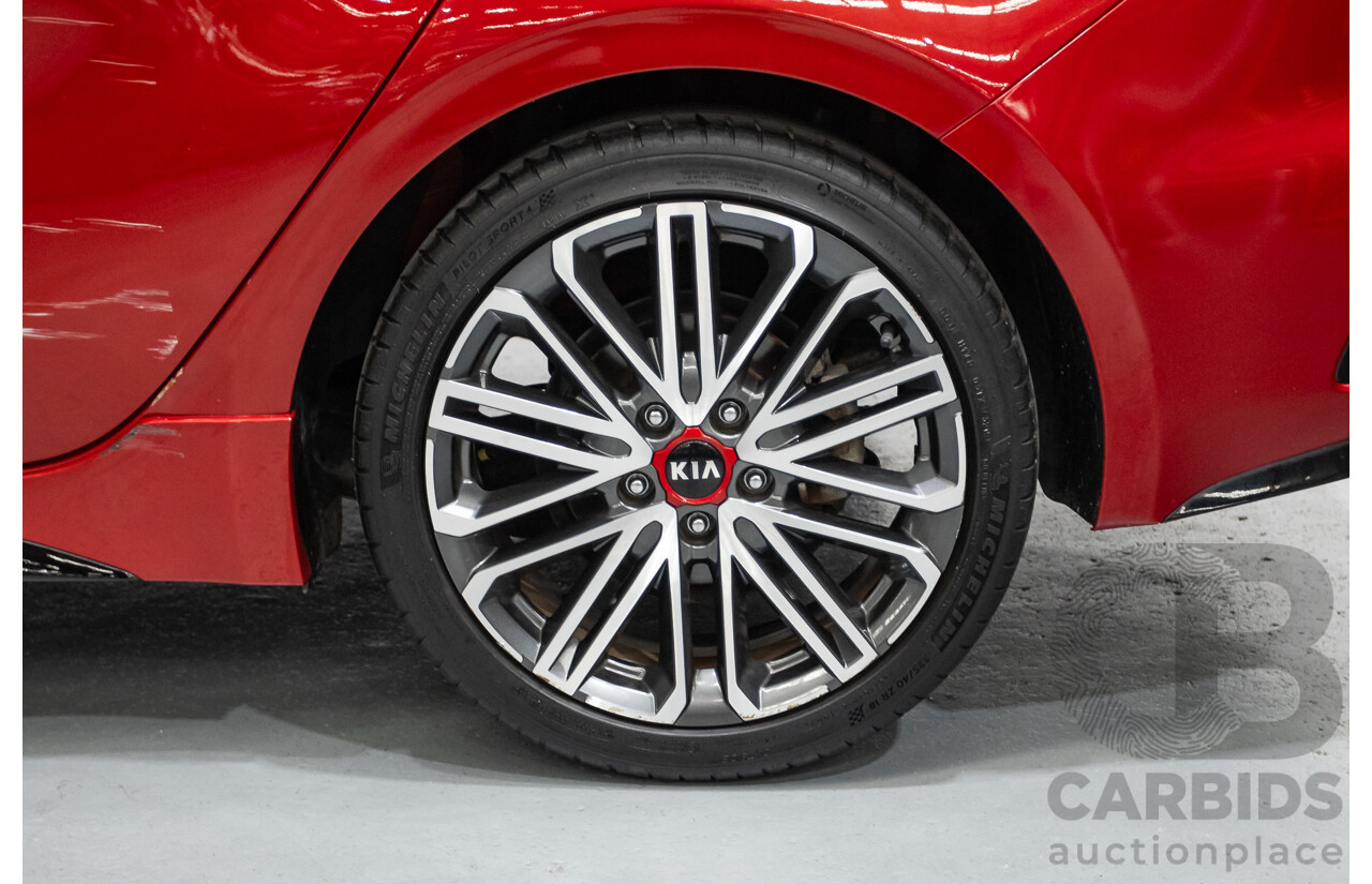 12/2020 Kia Cerato GT BD MY21 5d Hatchback Runaway Red Pearl Turbo 1.6L
