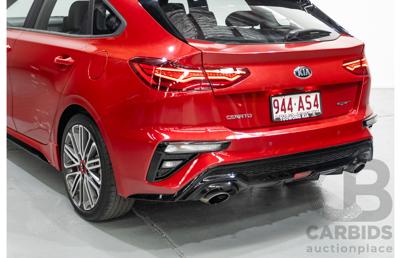 12/2020 Kia Cerato GT BD MY21 5d Hatchback Runaway Red Pearl Turbo 1.6L