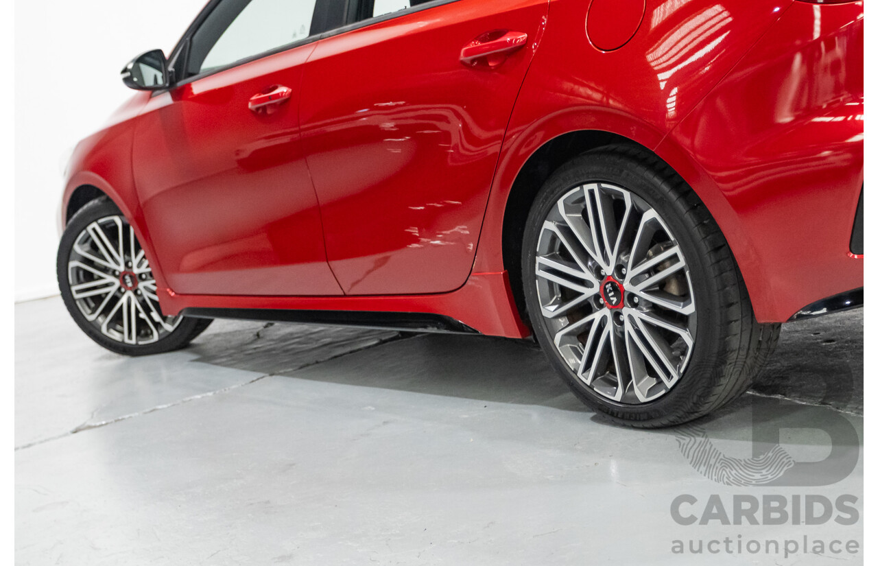 12/2020 Kia Cerato GT BD MY21 5d Hatchback Runaway Red Pearl Turbo 1.6L