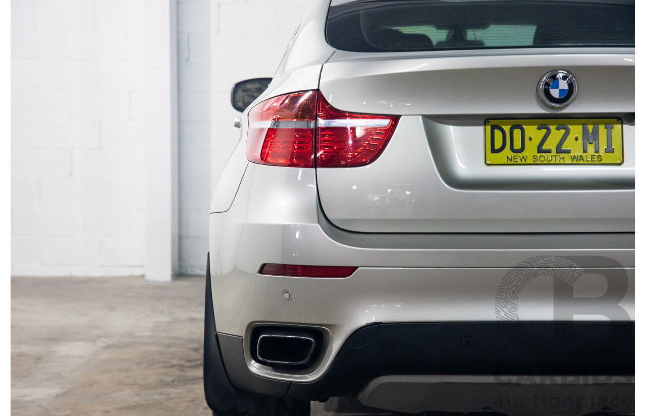 5/2009 BMW X6 X-Drive 50i E71 (AWD) 4d Coupe Mineral Silver Metallic Twin Turbo V8 4.4L