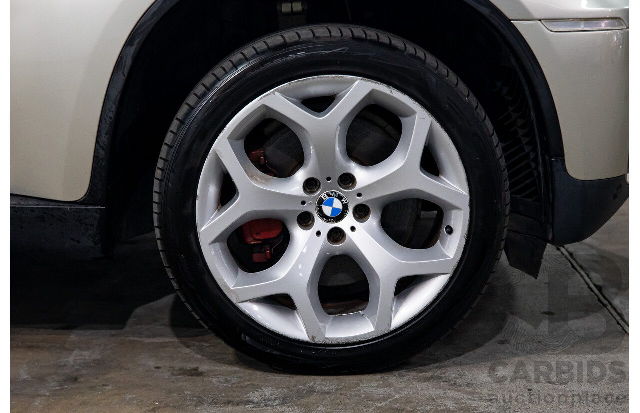5/2009 BMW X6 X-Drive 50i E71 (AWD) 4d Coupe Mineral Silver Metallic Twin Turbo V8 4.4L