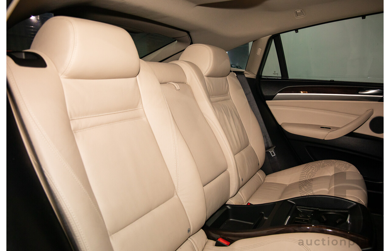 5/2009 BMW X6 X-Drive 50i E71 (AWD) 4d Coupe Mineral Silver Metallic Twin Turbo V8 4.4L