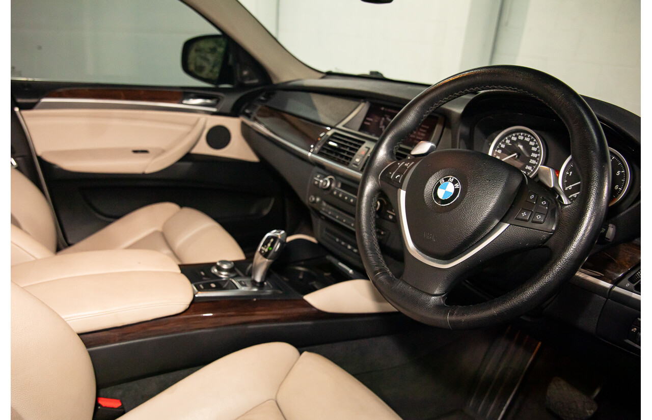 5/2009 BMW X6 X-Drive 50i E71 (AWD) 4d Coupe Mineral Silver Metallic Twin Turbo V8 4.4L