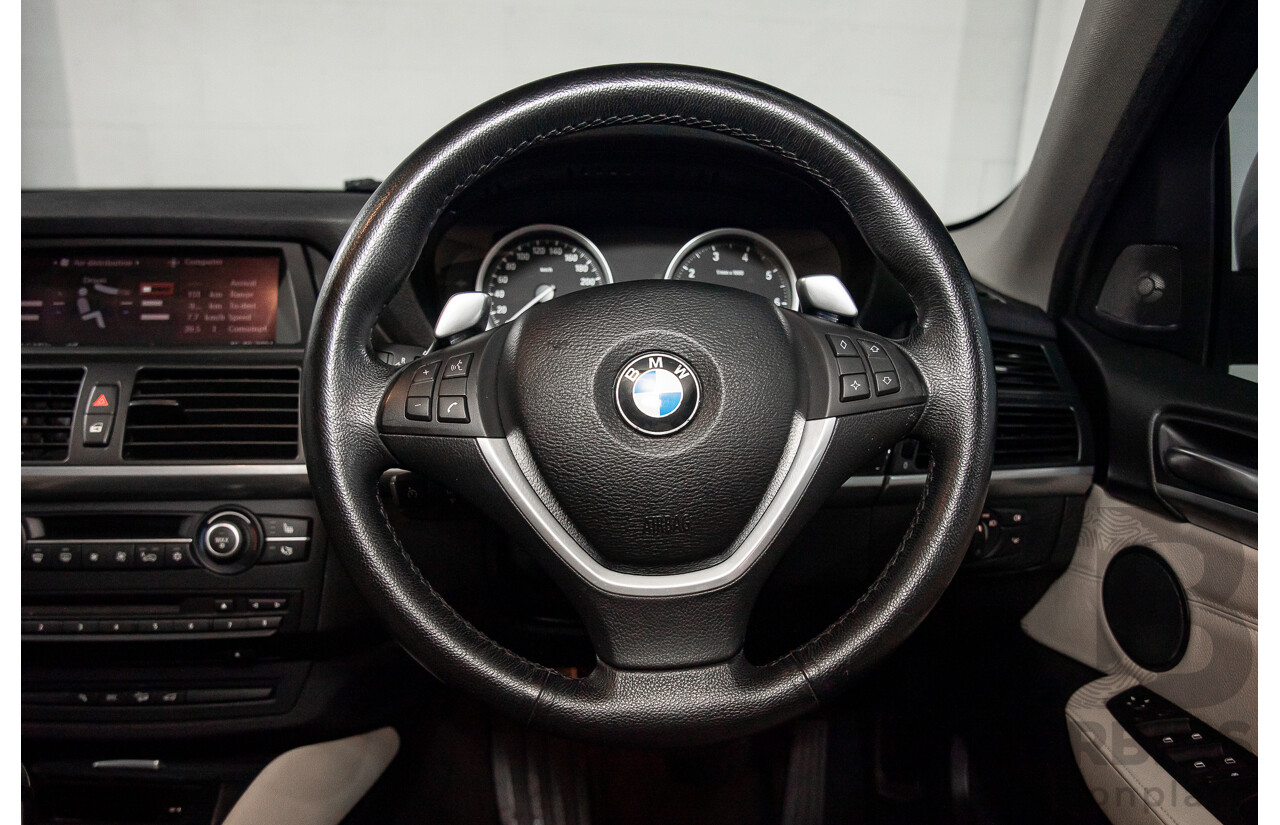 5/2009 BMW X6 X-Drive 50i E71 (AWD) 4d Coupe Mineral Silver Metallic Twin Turbo V8 4.4L