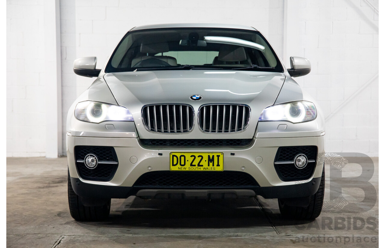 5/2009 BMW X6 X-Drive 50i E71 (AWD) 4d Coupe Mineral Silver Metallic Twin Turbo V8 4.4L