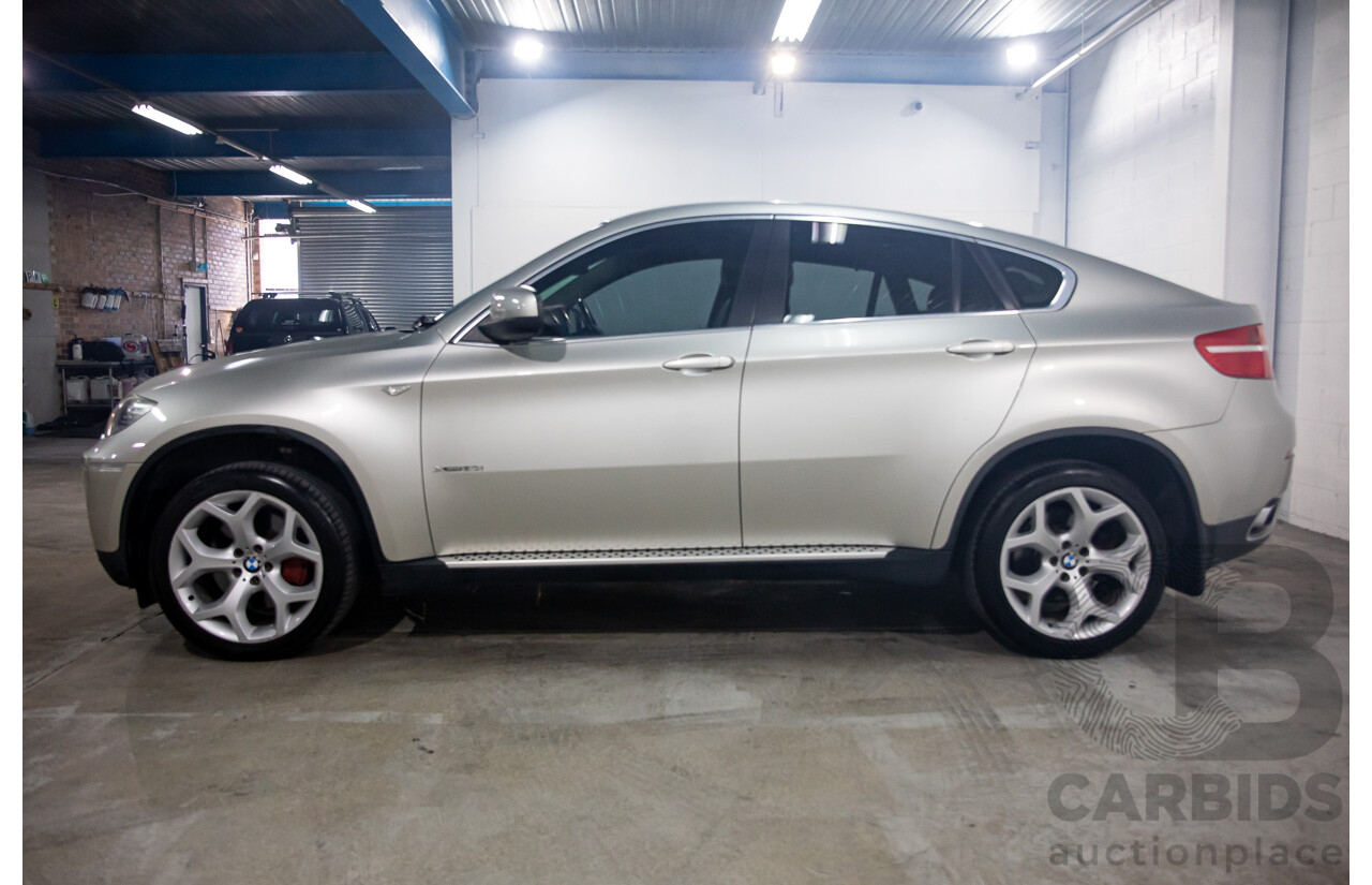 5/2009 BMW X6 X-Drive 50i E71 (AWD) 4d Coupe Mineral Silver Metallic Twin Turbo V8 4.4L