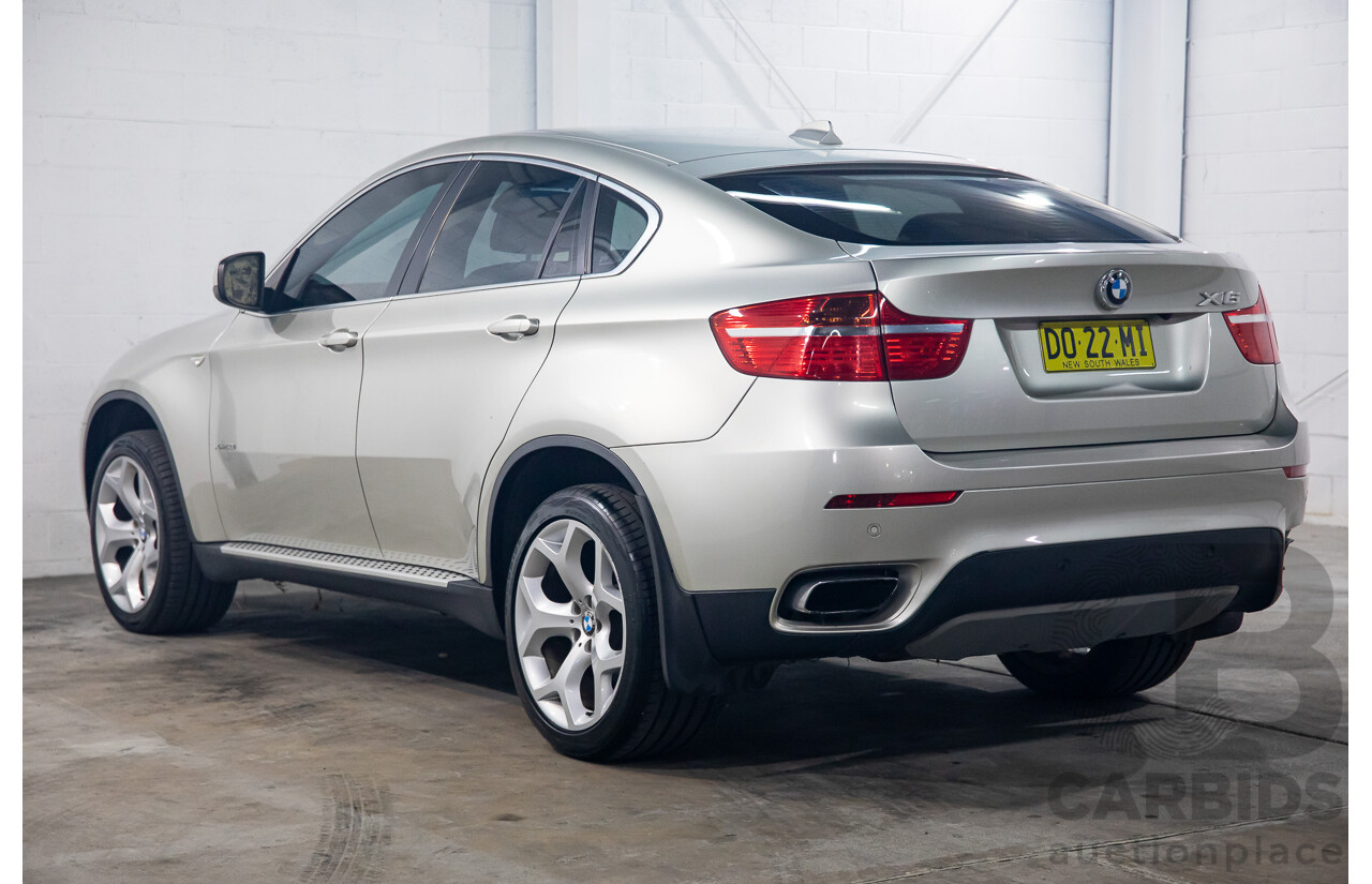 5/2009 BMW X6 X-Drive 50i E71 (AWD) 4d Coupe Mineral Silver Metallic Twin Turbo V8 4.4L