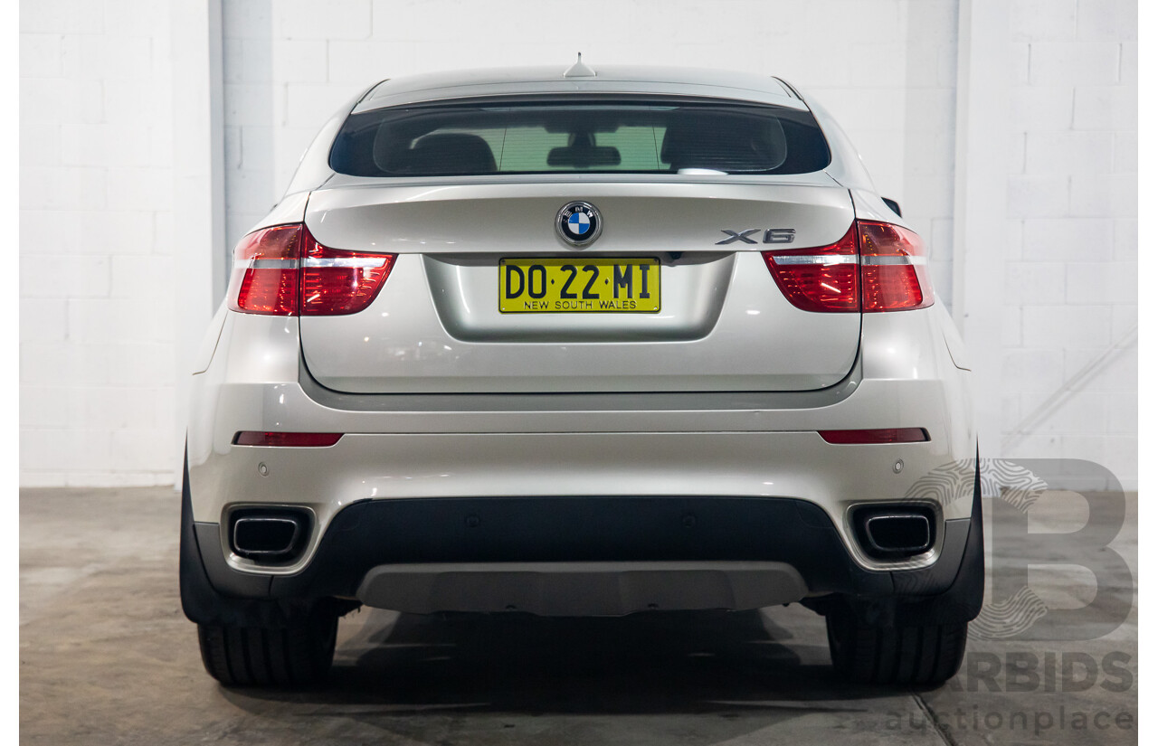5/2009 BMW X6 X-Drive 50i E71 (AWD) 4d Coupe Mineral Silver Metallic Twin Turbo V8 4.4L