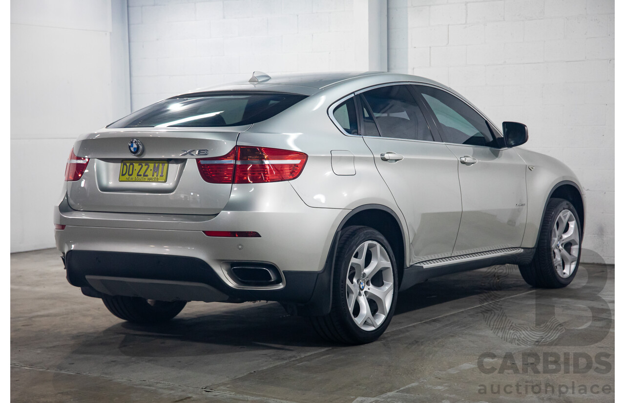 5/2009 BMW X6 X-Drive 50i E71 (AWD) 4d Coupe Mineral Silver Metallic Twin Turbo V8 4.4L