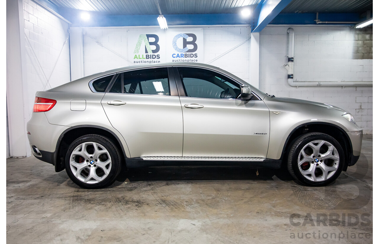 5/2009 BMW X6 X-Drive 50i E71 (AWD) 4d Coupe Mineral Silver Metallic Twin Turbo V8 4.4L