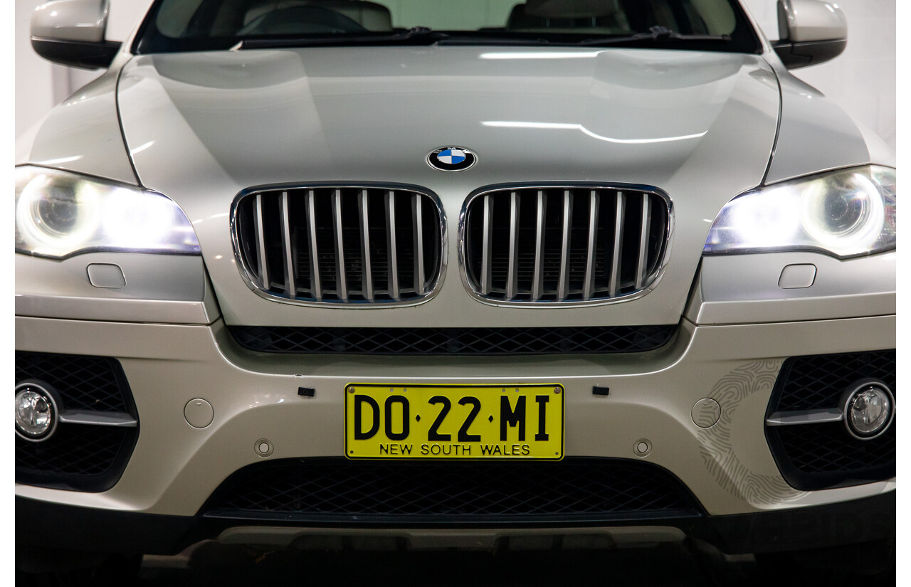 5/2009 BMW X6 X-Drive 50i E71 (AWD) 4d Coupe Mineral Silver Metallic Twin Turbo V8 4.4L