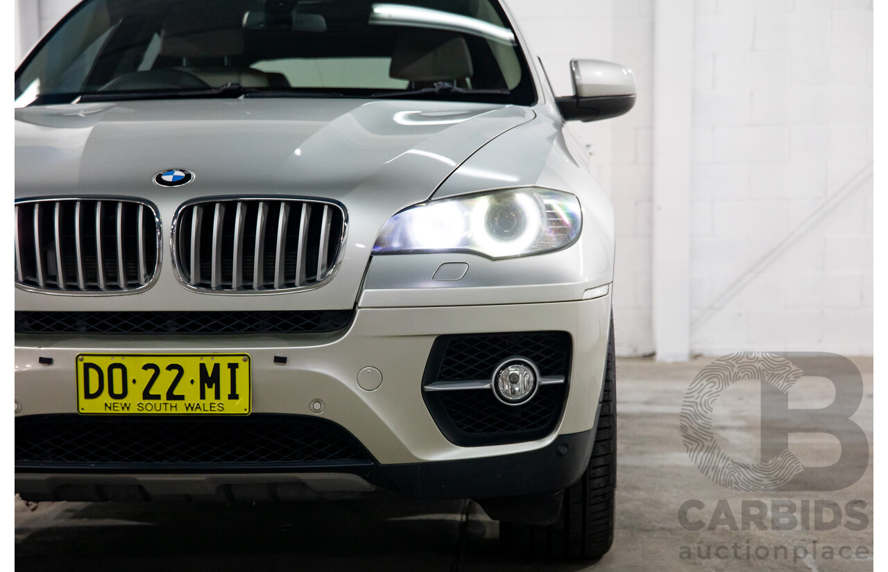 5/2009 BMW X6 X-Drive 50i E71 (AWD) 4d Coupe Mineral Silver Metallic Twin Turbo V8 4.4L