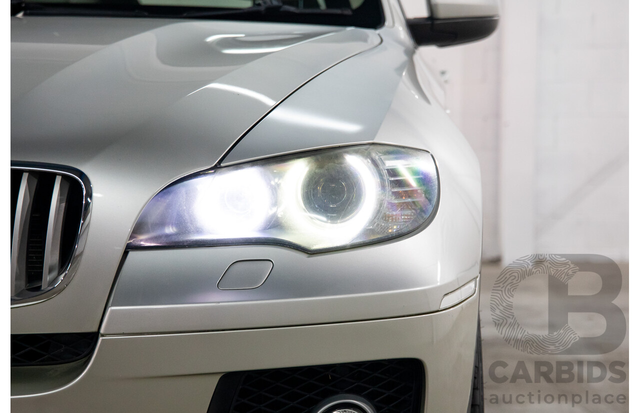 5/2009 BMW X6 X-Drive 50i E71 (AWD) 4d Coupe Mineral Silver Metallic Twin Turbo V8 4.4L