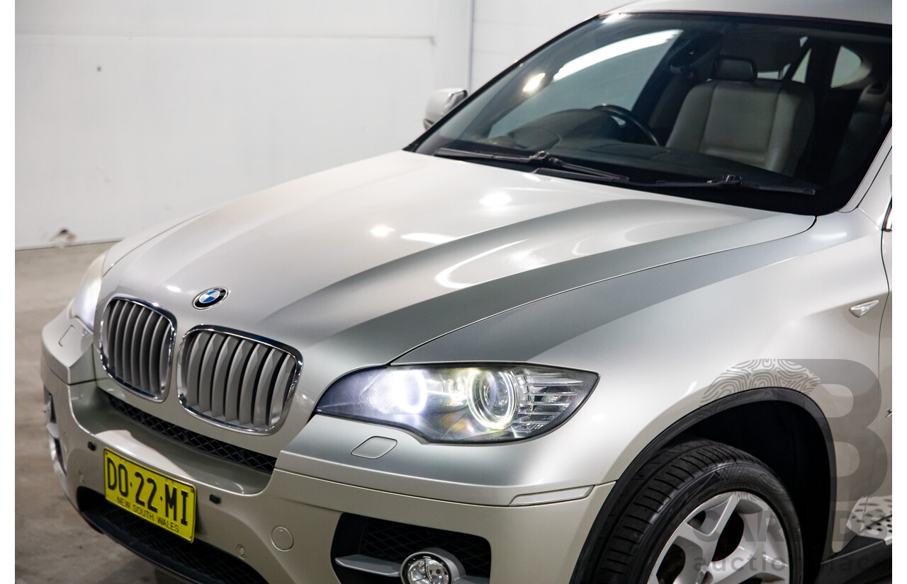 5/2009 BMW X6 X-Drive 50i E71 (AWD) 4d Coupe Mineral Silver Metallic Twin Turbo V8 4.4L
