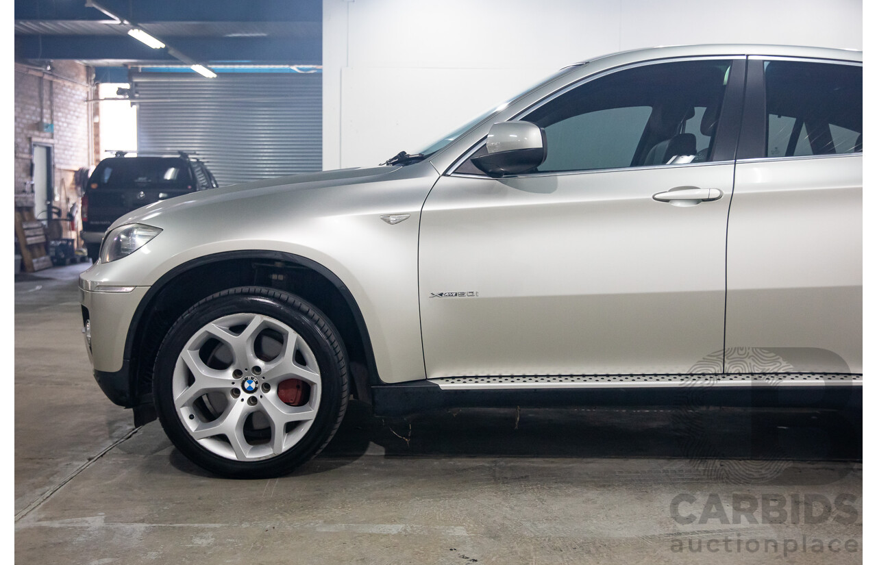 5/2009 BMW X6 X-Drive 50i E71 (AWD) 4d Coupe Mineral Silver Metallic Twin Turbo V8 4.4L