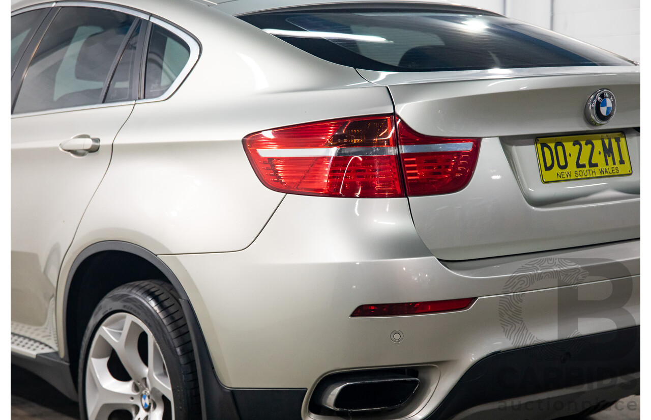 5/2009 BMW X6 X-Drive 50i E71 (AWD) 4d Coupe Mineral Silver Metallic Twin Turbo V8 4.4L