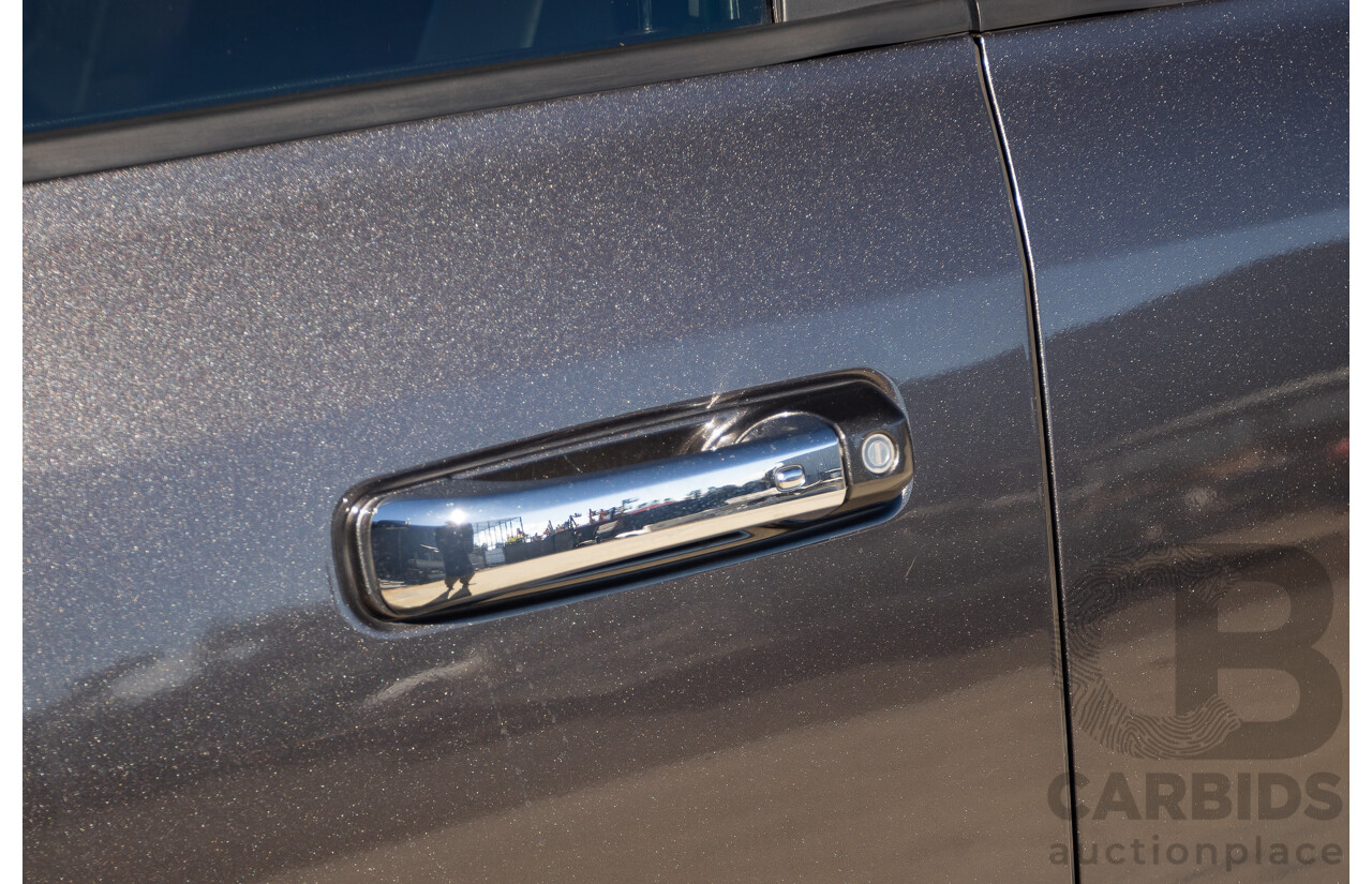 05/2019 Ram 1500 LARAMIE (4x4) FD3.2 W/RAMBOXES MY19 Crew Cab Utility Granite Crystal Metallic Grey 5.7L