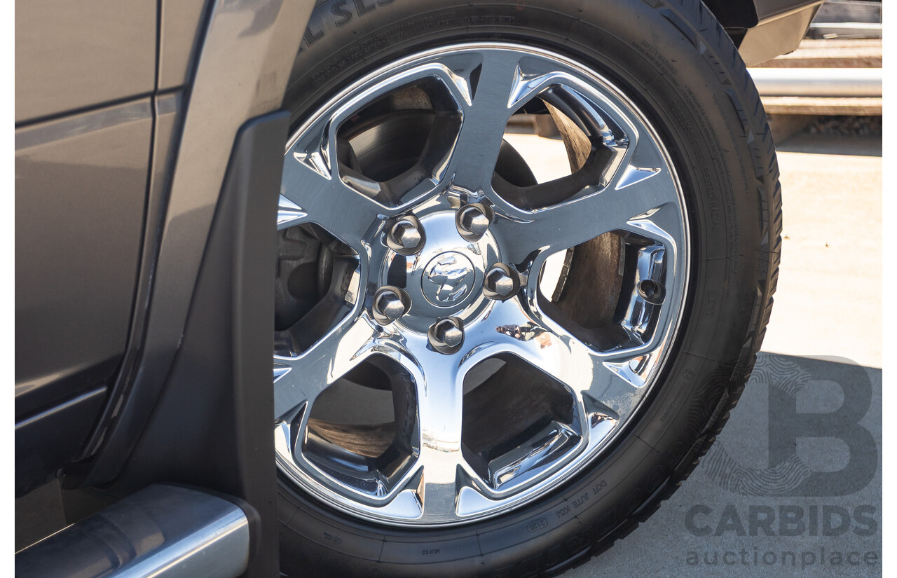 05/2019 Ram 1500 LARAMIE (4x4) FD3.2 W/RAMBOXES MY19 Crew Cab Utility Granite Crystal Metallic Grey 5.7L