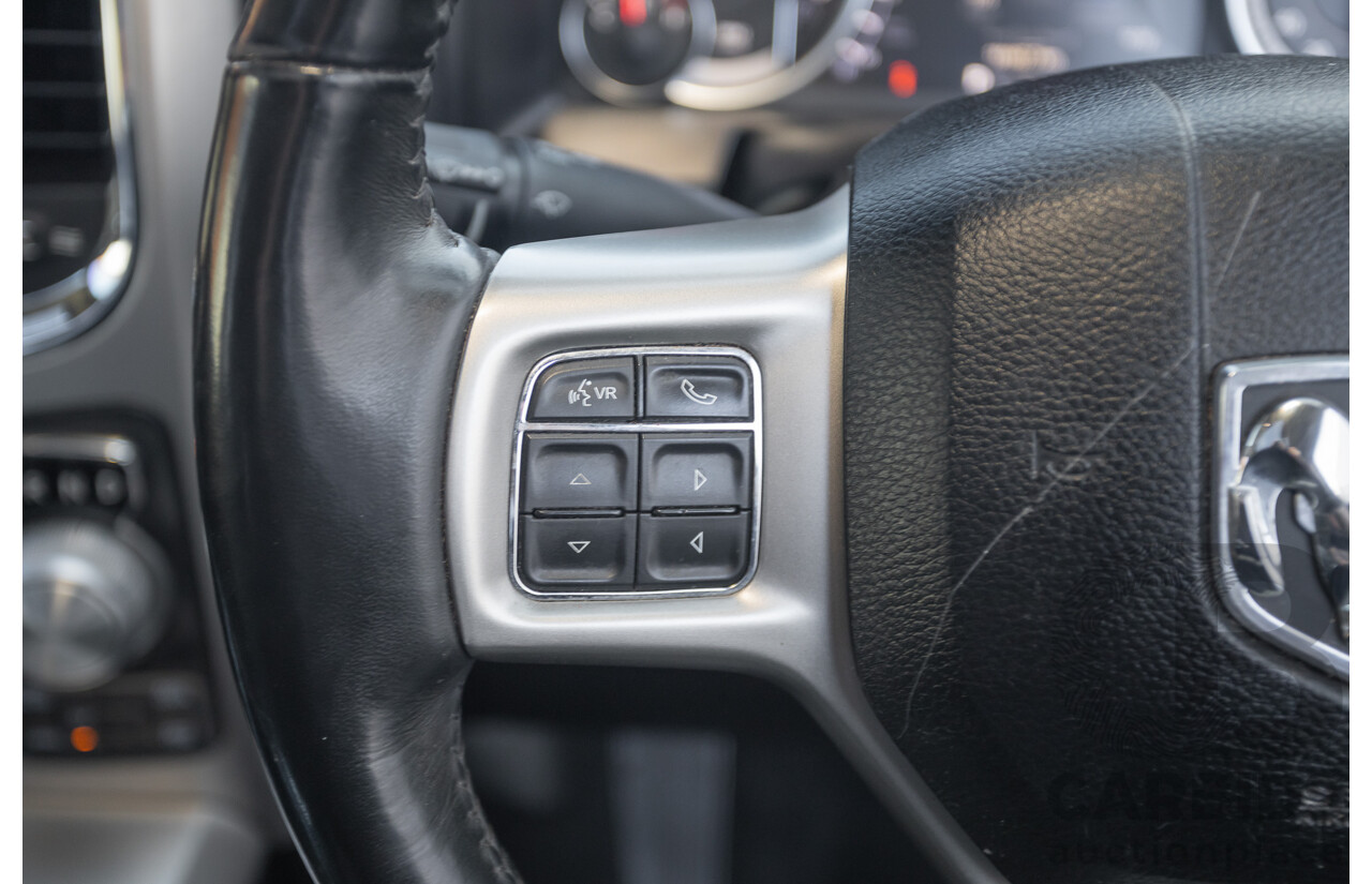 05/2019 Ram 1500 LARAMIE (4x4) FD3.2 W/RAMBOXES MY19 Crew Cab Utility Granite Crystal Metallic Grey 5.7L