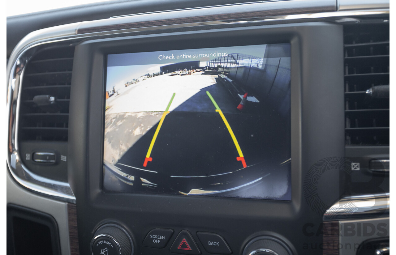 05/2019 Ram 1500 LARAMIE (4x4) FD3.2 W/RAMBOXES MY19 Crew Cab Utility Granite Crystal Metallic Grey 5.7L