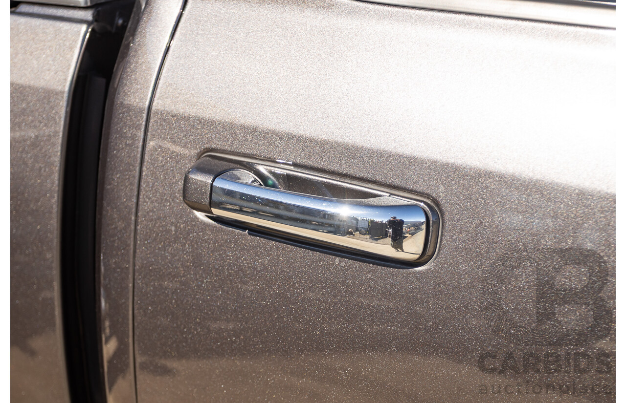 05/2019 Ram 1500 LARAMIE (4x4) FD3.2 W/RAMBOXES MY19 Crew Cab Utility Granite Crystal Metallic Grey 5.7L