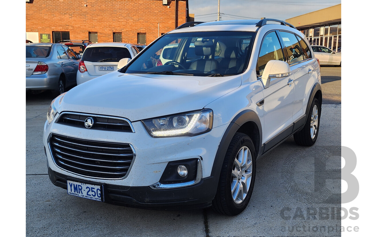 3/2018 Holden Captiva 7 LS Active (fwd) CG MY18 4d Wagon White 2.4L