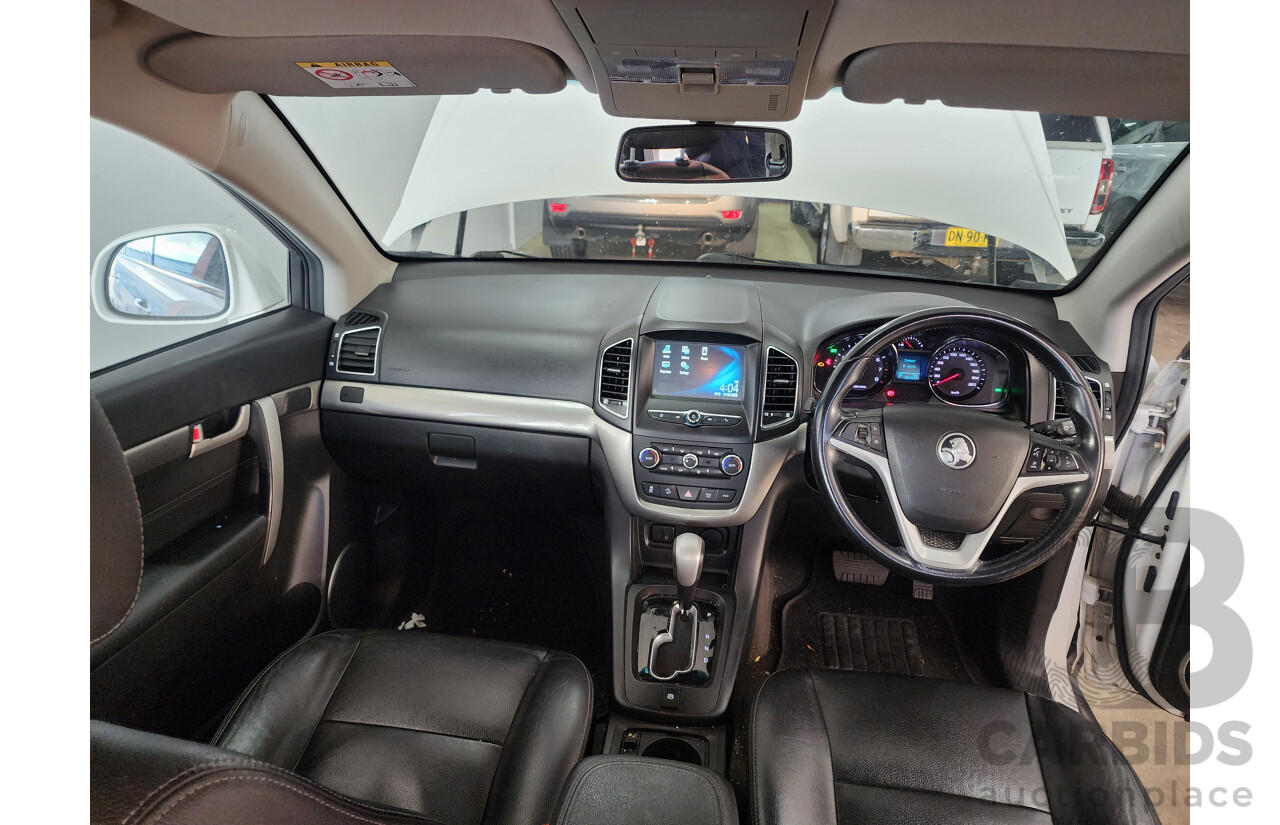 3/2018 Holden Captiva 7 LS Active (fwd) CG MY18 4d Wagon White 2.4L