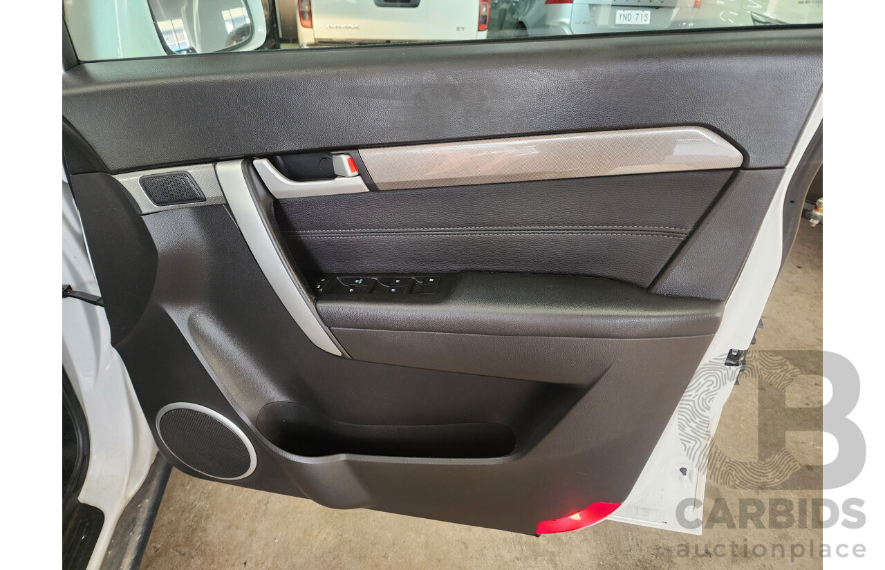 3/2018 Holden Captiva 7 LS Active (fwd) CG MY18 4d Wagon White 2.4L