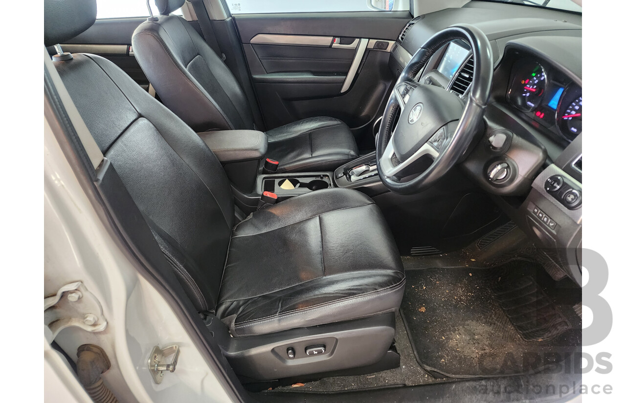 3/2018 Holden Captiva 7 LS Active (fwd) CG MY18 4d Wagon White 2.4L