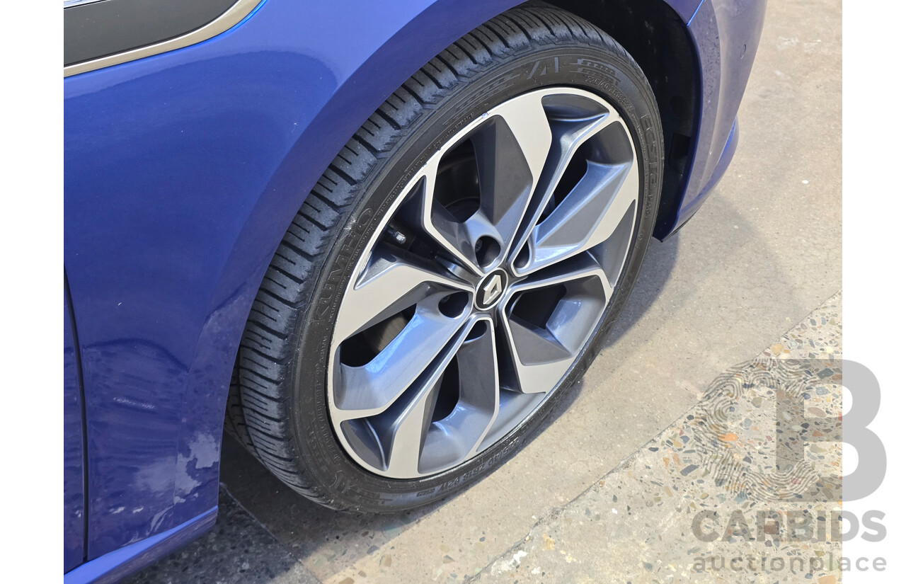 9/2017 Renault Megane GT-Line BFB MY17 5d Hatchback Iron Blue Turbo 1.2L