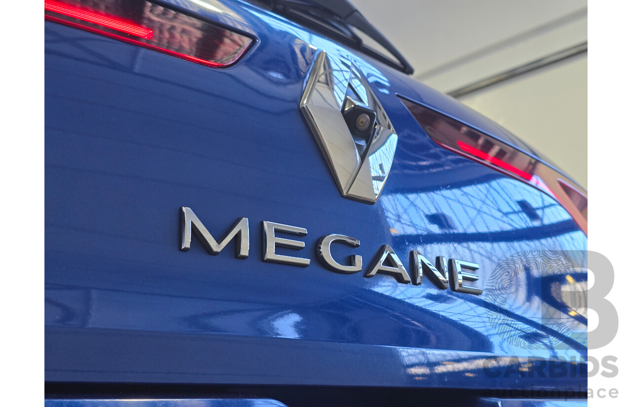 9/2017 Renault Megane GT-Line BFB MY17 5d Hatchback Iron Blue Turbo 1.2L