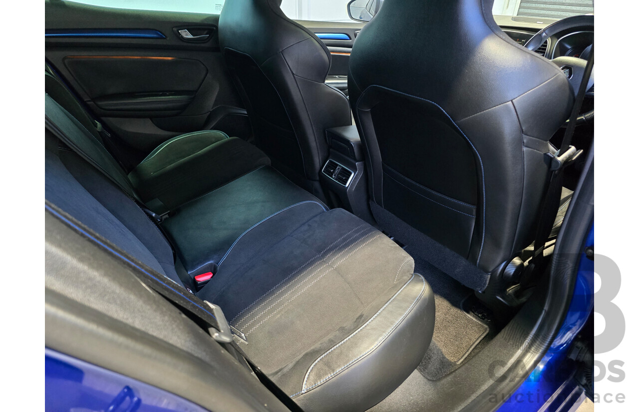 9/2017 Renault Megane GT-Line BFB MY17 5d Hatchback Iron Blue Turbo 1.2L