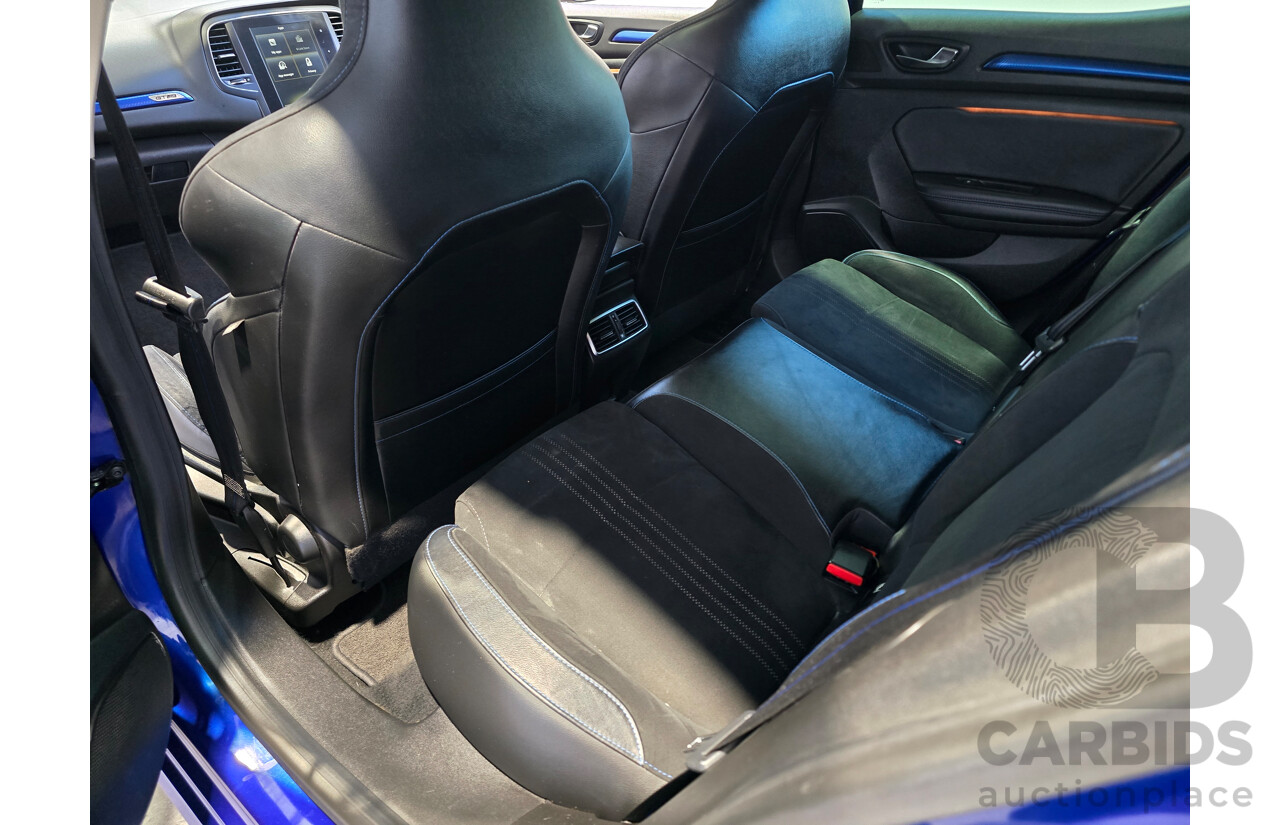 9/2017 Renault Megane GT-Line BFB MY17 5d Hatchback Iron Blue Turbo 1.2L