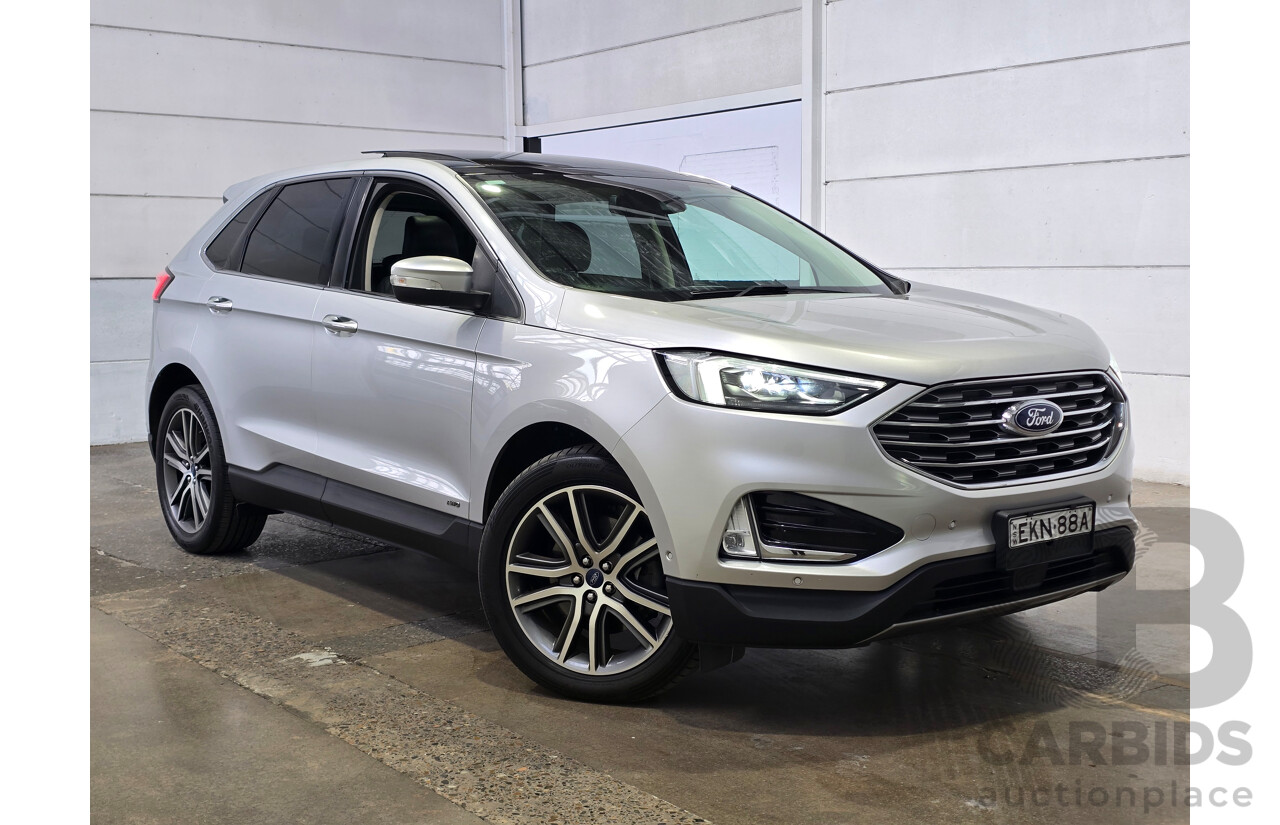 04/2019 Ford Endura Titanium (AWD) CA MY19 4d Wagon Ingot Silver Metallic Turbo Diesel 2.0L