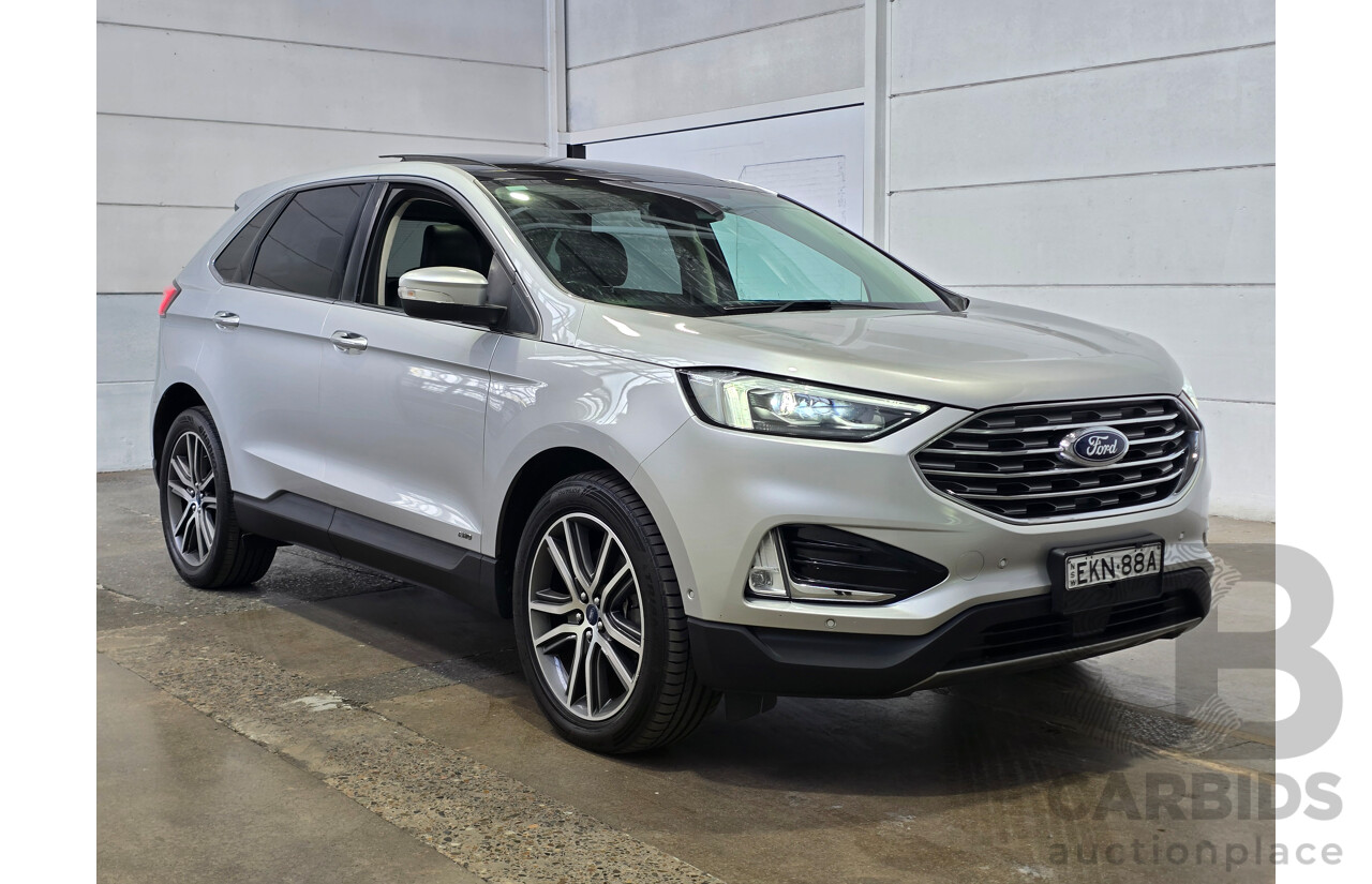 04/2019 Ford Endura Titanium (AWD) CA MY19 4d Wagon Ingot Silver Metallic Turbo Diesel 2.0L