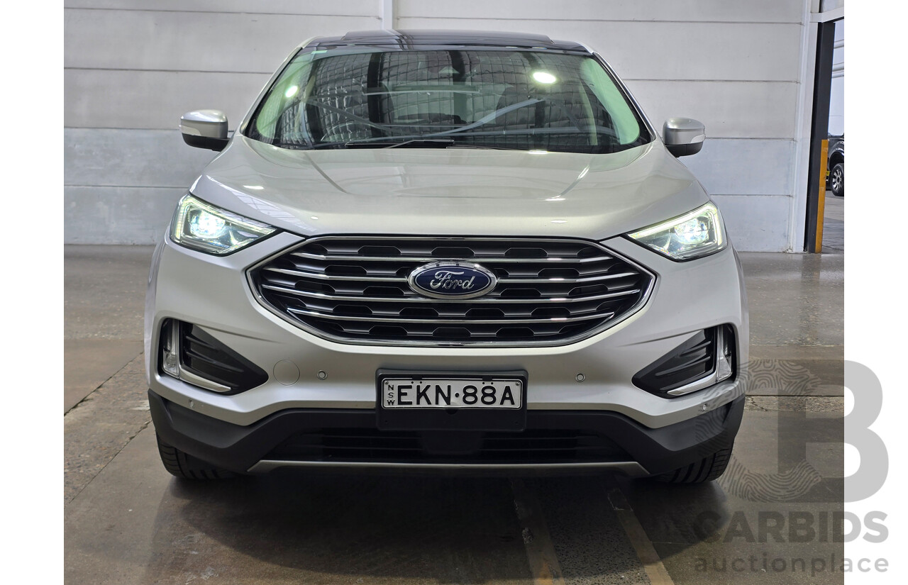 04/2019 Ford Endura Titanium (AWD) CA MY19 4d Wagon Ingot Silver Metallic Turbo Diesel 2.0L