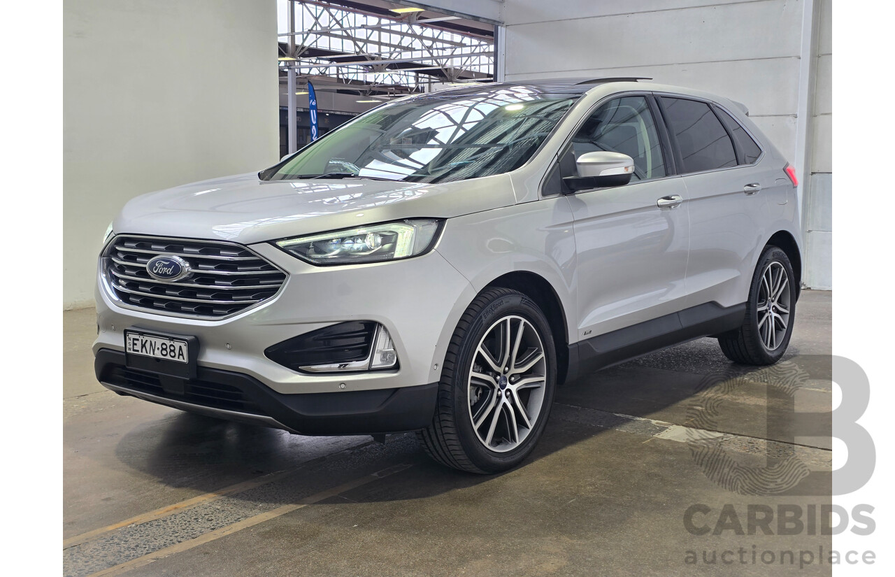 04/2019 Ford Endura Titanium (AWD) CA MY19 4d Wagon Ingot Silver Metallic Turbo Diesel 2.0L