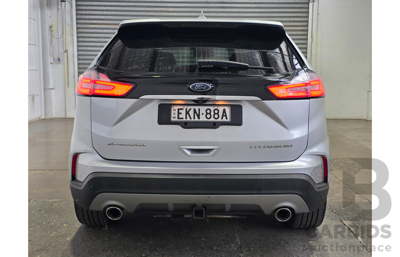 04/2019 Ford Endura Titanium (AWD) CA MY19 4d Wagon Ingot Silver Metallic Turbo Diesel 2.0L