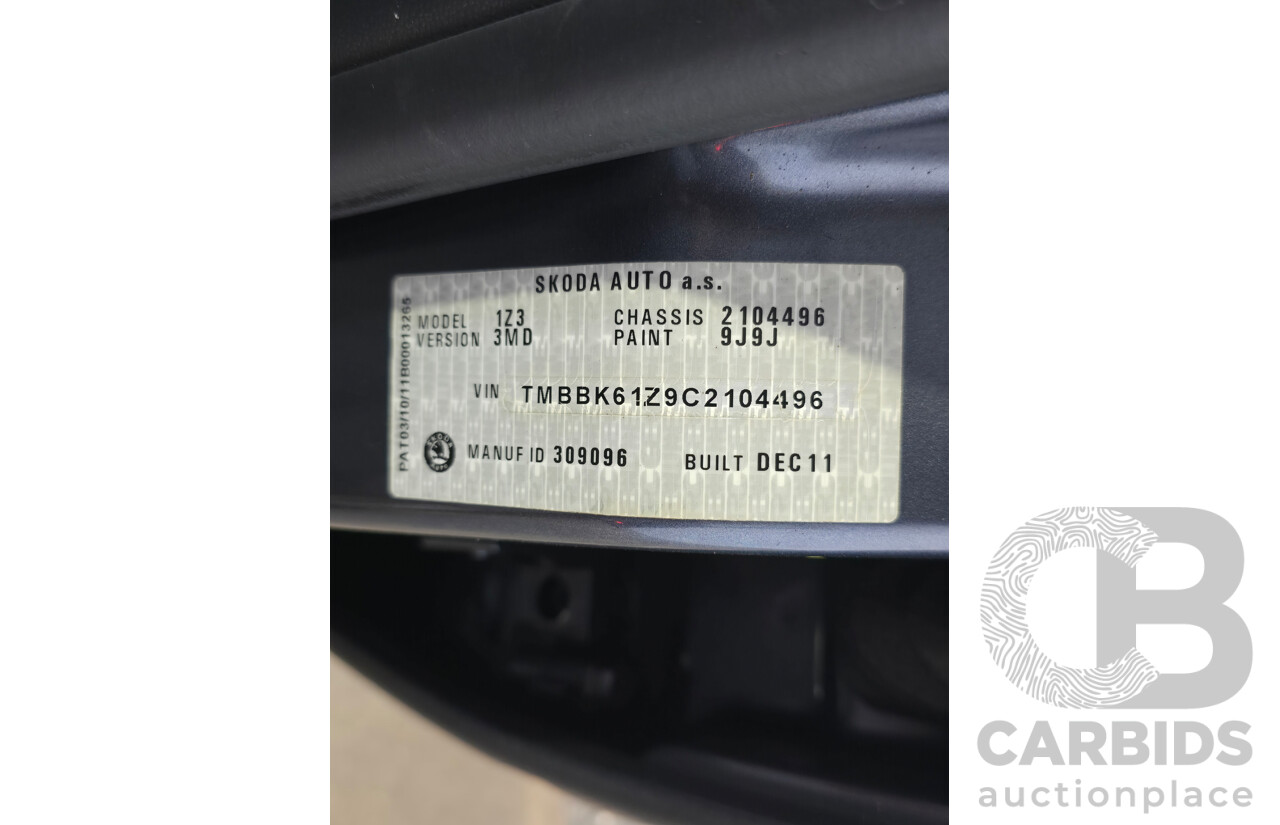 5/2012 Skoda Octavia 118 TSI 1Z MY12 5d Liftback Grey Turbo 1.8L