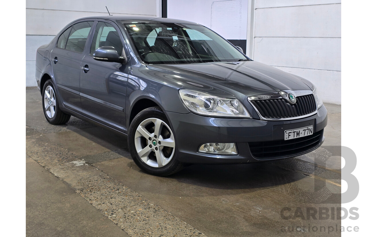 5/2012 Skoda Octavia 118 TSI 1Z MY12 5d Liftback Grey Turbo 1.8L