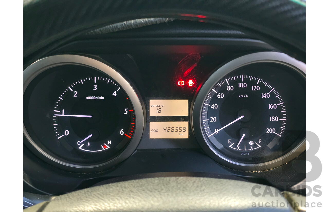 11/2011 Toyota Landcruiser Prado GXL (4x4) KDJ150R Upgrade 4d Wagon Glacier White Turbo Diesel 3.0L